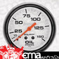 AutoMeter AU5823 Phantom 2-5/8" Mech Oil Pressure Gauge 0-150 PSI