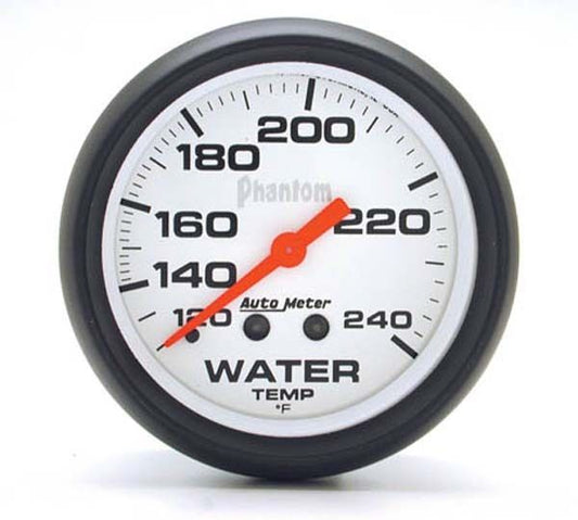 AutoMeter AU5832 Phantom 2-5/8" Mech Water Temperature Gauge 120-240¶øF