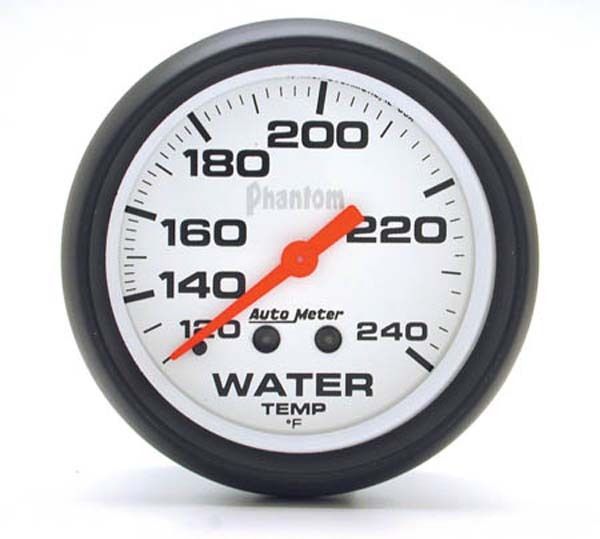 AutoMeter 5832 2-5/8" WATER TEMPERATURE, 120-240 F, PHANTOM