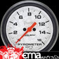 AutoMeter AU5843 Phantom 2-5/8" Elecal Pyrometer Egt Gauge 0-1600¶øF