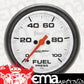 AutoMeter AU5863 Phantom 2-5/8" Elecal Fuel Pressure Gauge 0-100 PSI