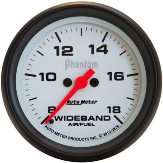 AutoMeter AU5879 Phantom Air/Fuel Ratio 8:1 To 18:1 Range 2 5/8 In. Analog Elecal