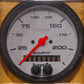 AutoMeter 5880-M GAUGE, SPEEDOMETER, 3 3/8", 225KM/H, GPS, PHANTOM