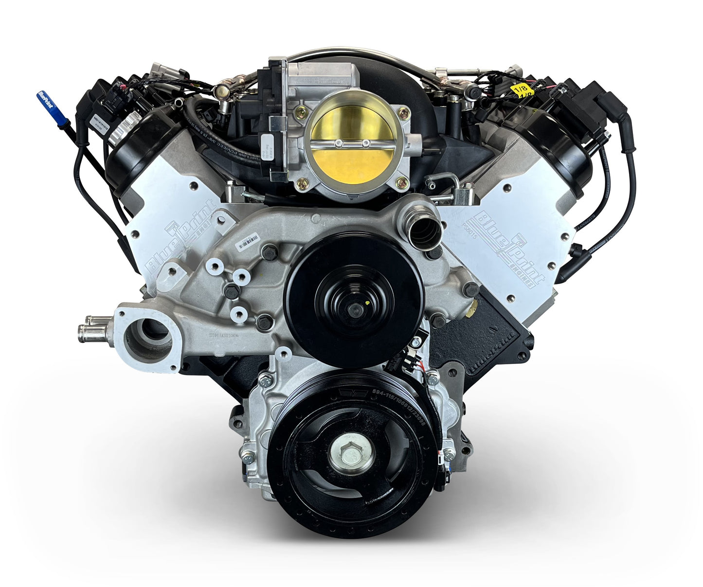 BluePrint PSLS37630CTF 376 CI LS ProSeries 530HP Crate Engine Dressed Longblock w/ EFI