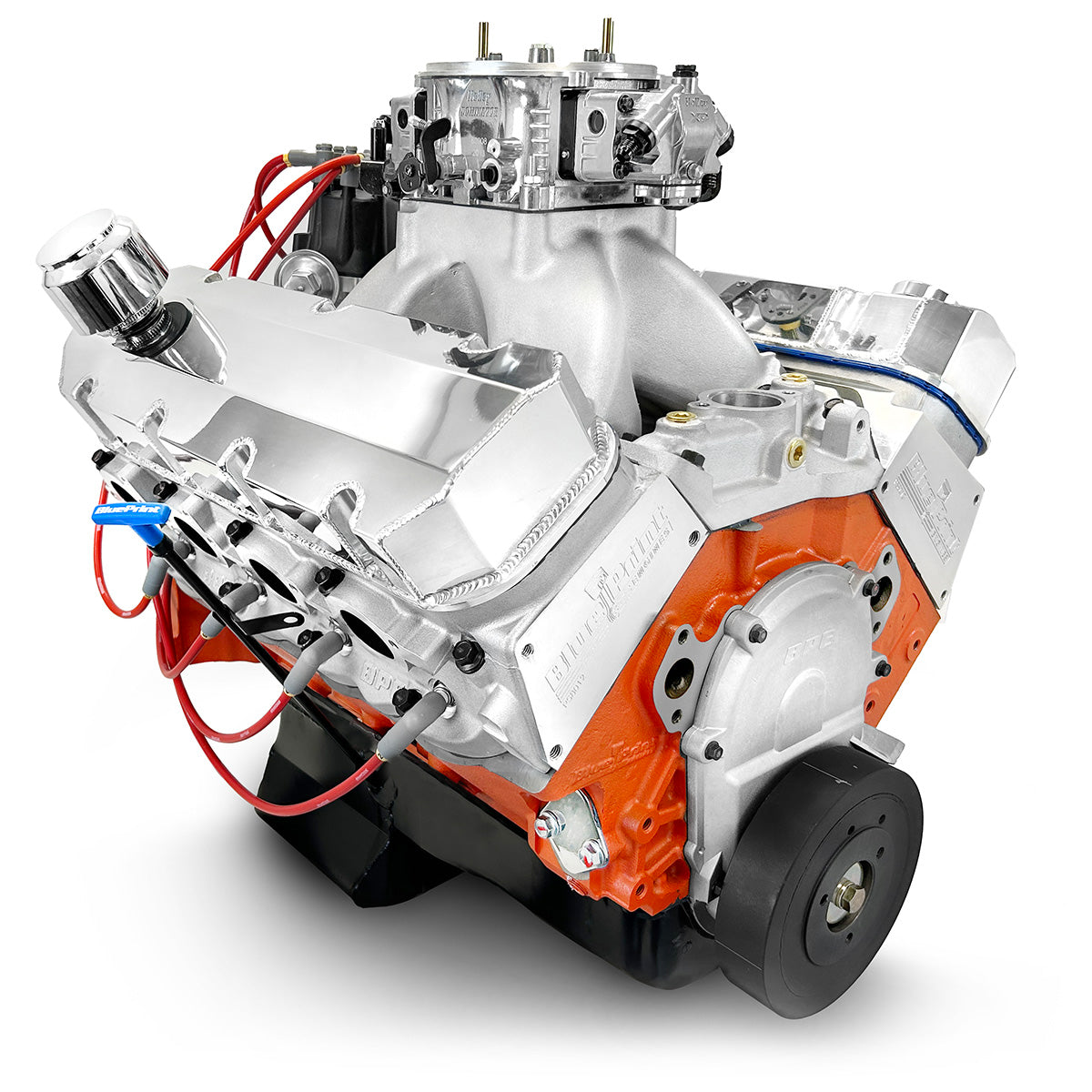 BluePrint PS5720CTC Chev BB 572 CI Pro Series Stroker Crate Engine Dressed Longblock w/ Carb