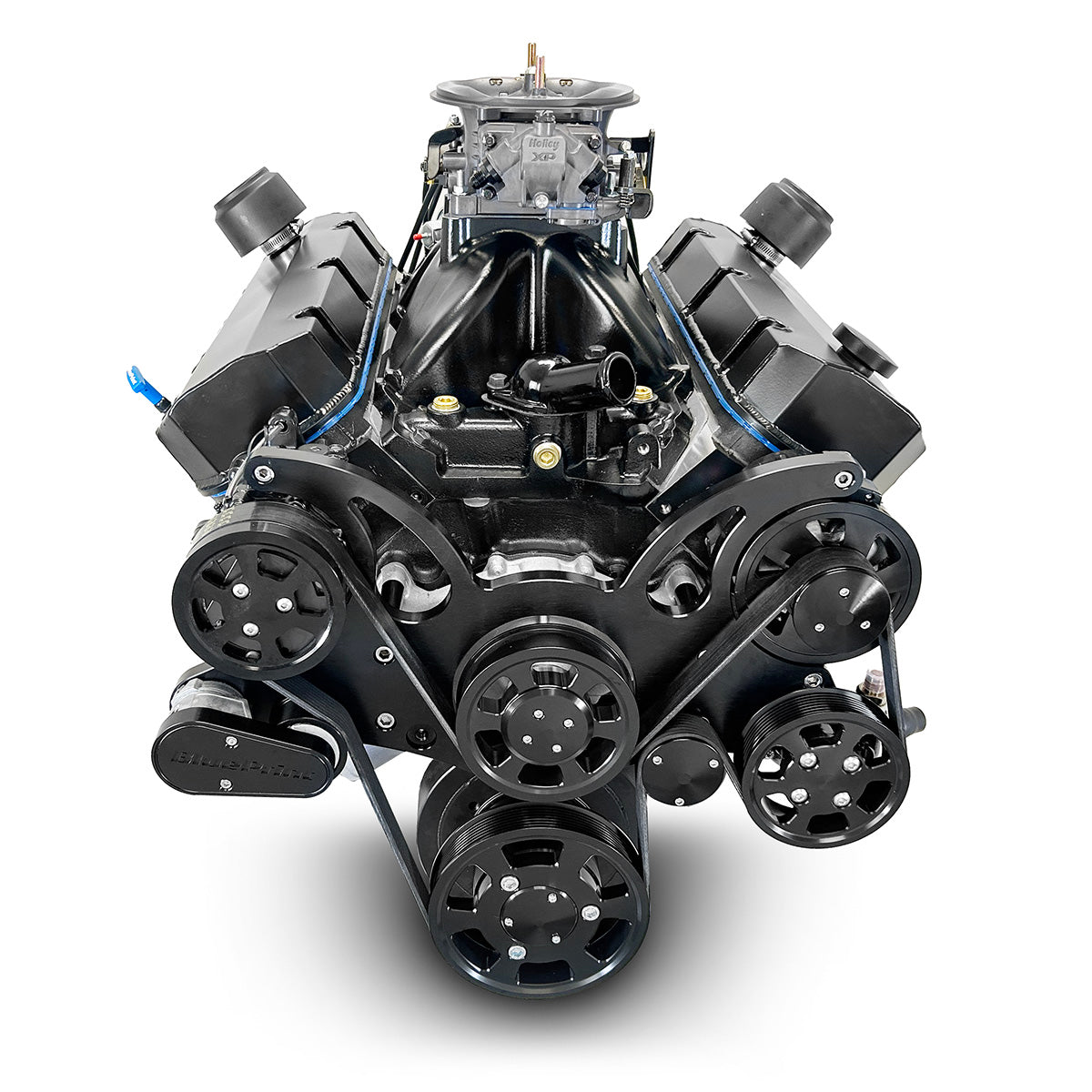 BluePrint PS6320CTFKBX Chev BB 632 CI Pro Series Stroker Crate Engine Dressed Longblock w/ Carb