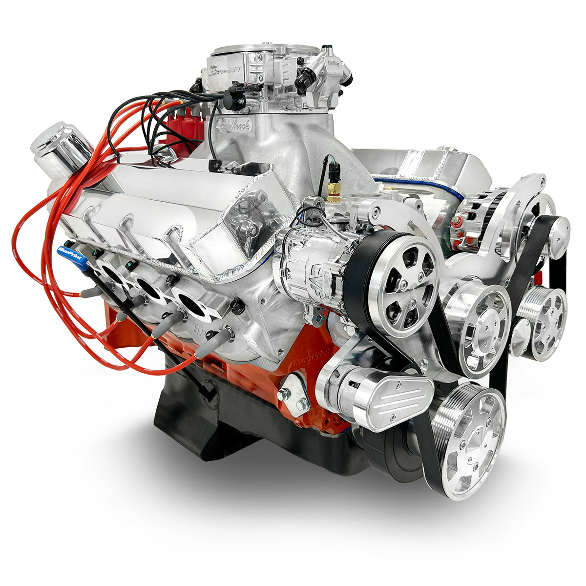 BluePrint PS6320CTFK Chev BB 632 CI Pro Series Stroker Crate Engine Dressed Longblock w/ EFI