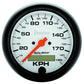 AutoMeter AU5887-M Phantom Speedometer 3-3/8" In-Dash Elecal Programmable 0-190 Km/H