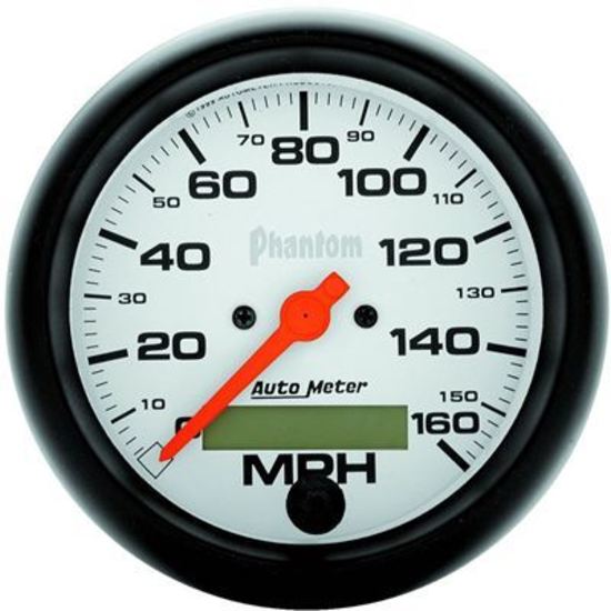 AutoMeter AU5888 Speedometer Phantom 0-160 MPH 3-3/8" Analog Elecal