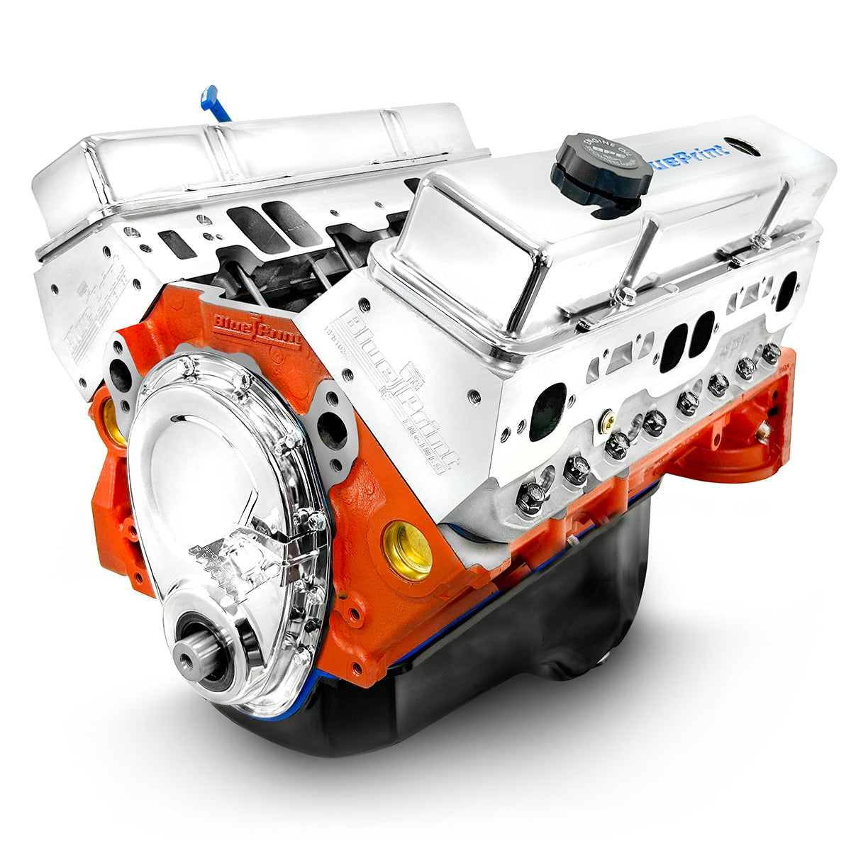 Blueprint Engines BP4002CT1 Blueprint Chev 400 Base Crate Engine 508Hp 473Ft/Lb - Brand New Block