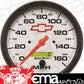AutoMeter AU5889-00406 Chev Bow-Tie Speedometer 5" In-Dash Programmable 0-160 MPH Lcd Tripmeter