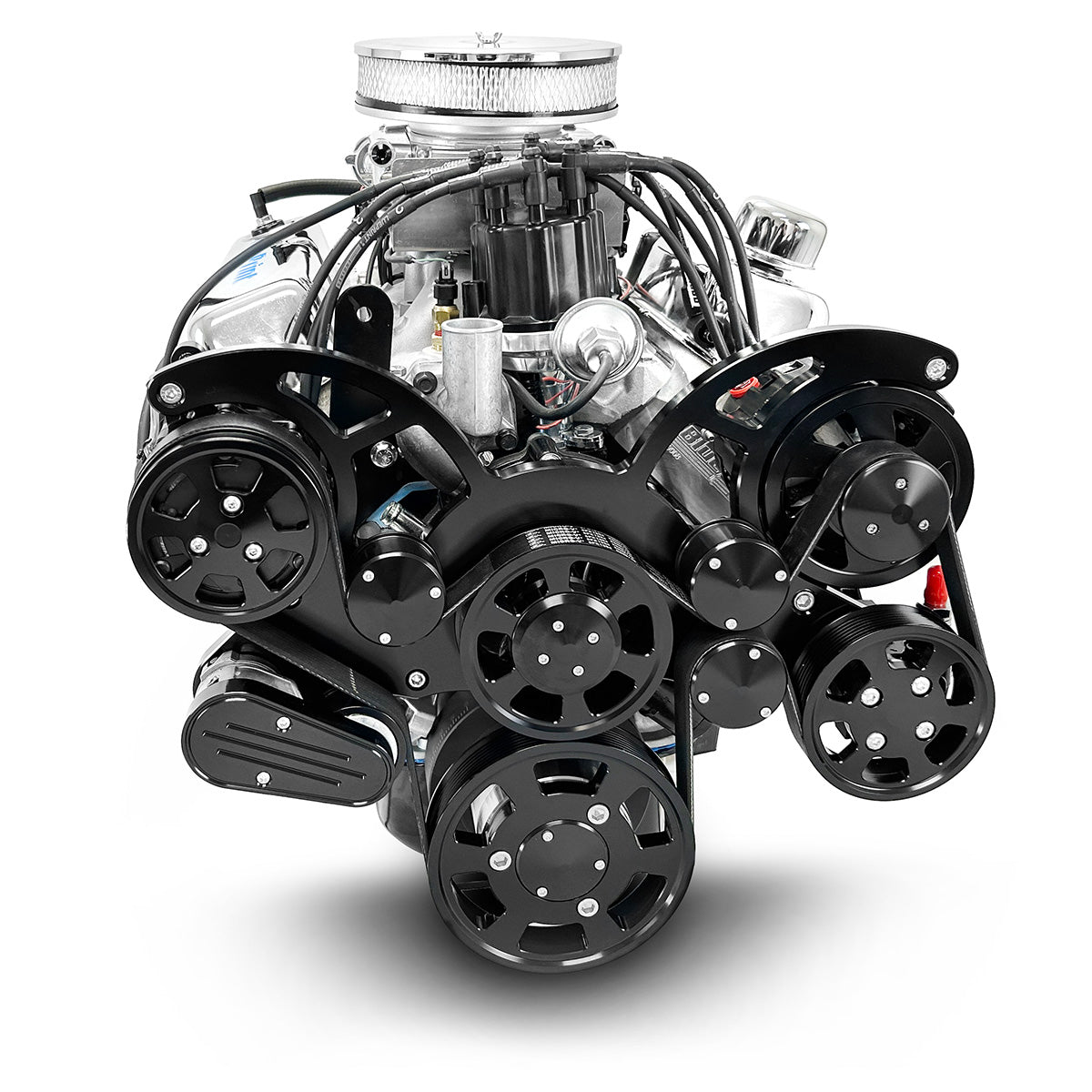 BluePrint BP3479RCTFKB Ford SB 347 CI Stroker Crate Engine Dressed Longblock w/ EFI