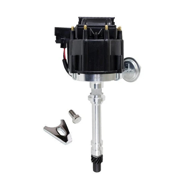 BluePrint BPP350BK HEI DISTRIBUTOR, CHEVY SBBB, V8 ENGINE, 65K VOLT COIL, BLACK CAP Distributor