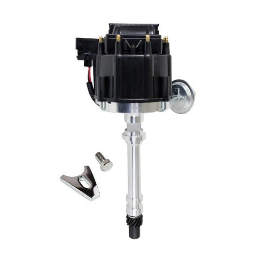 BluePrint BPP350BK HEI DISTRIBUTOR, CHEVY SBBB, V8 ENGINE, 65K VOLT COIL, BLACK CAP Distributor