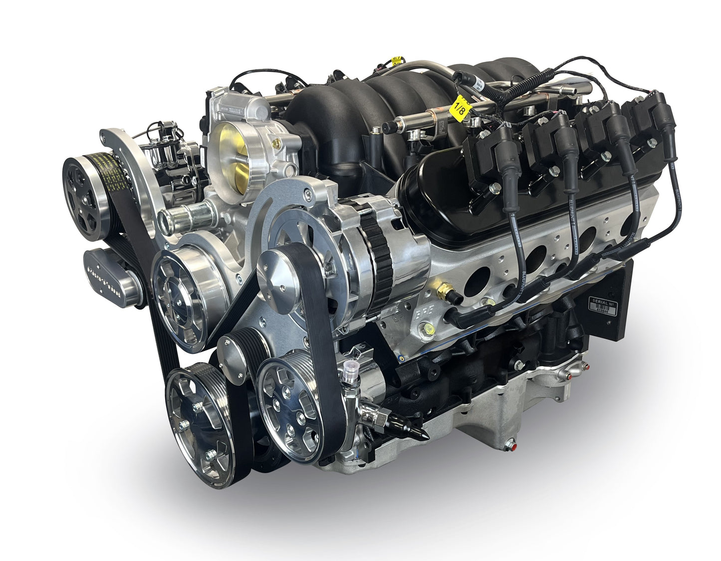 BluePrint PSLS4273CTFK Ford 427 CI LS ProSeries Stroker Crate Engine Dressed Longblock w/ EFI