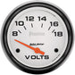 AutoMeter AU5891 Phantom 2-5/8" Elec Voltmeter Gauge 8-18V