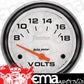 AutoMeter AU5891 Phantom 2-5/8" Elec Voltmeter Gauge 8-18V