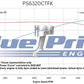 BluePrint PS6320CTFK Chev BB 632 CI Pro Series Stroker Crate Engine Dressed Longblock w/ EFI