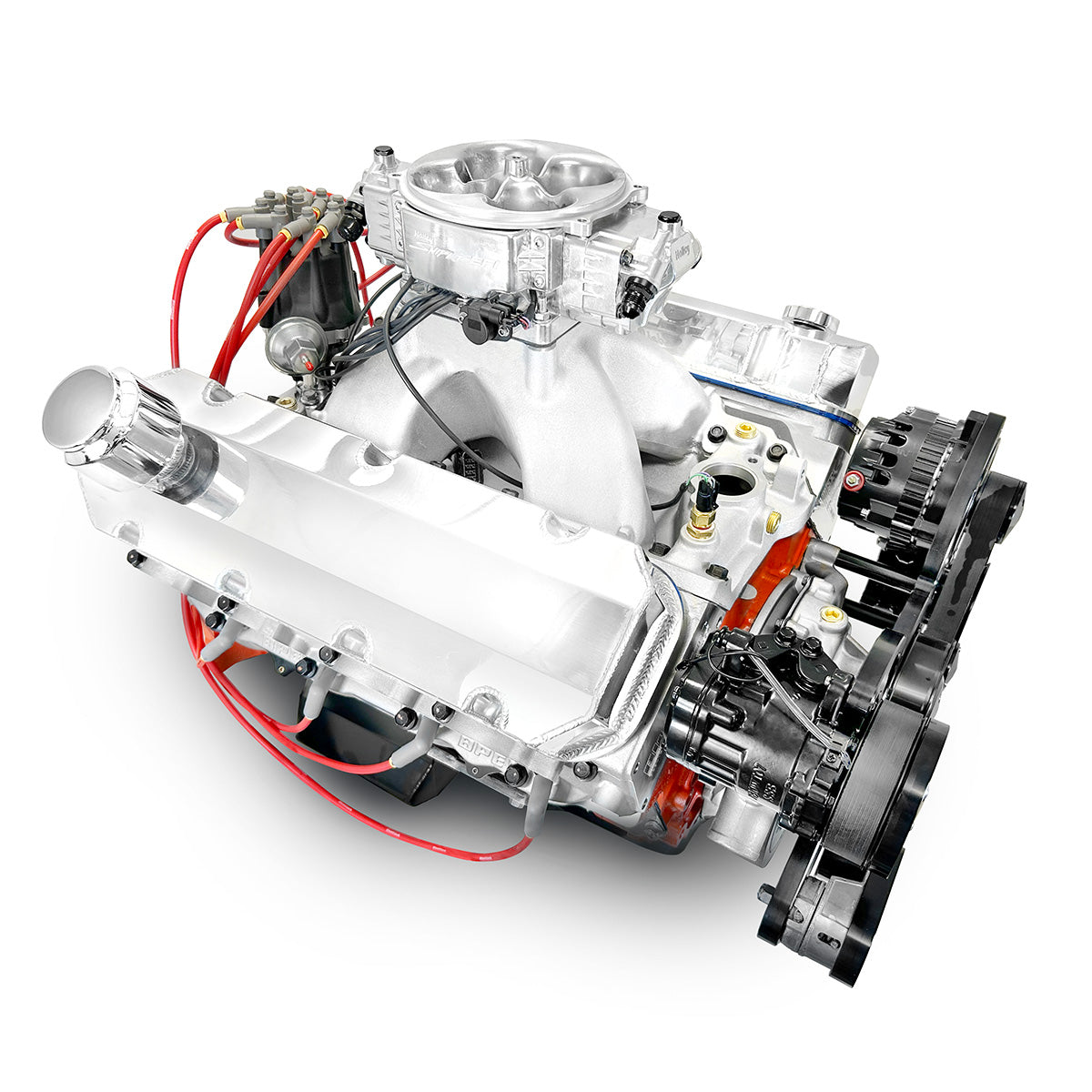 BluePrint PS6320CTFKB Chev BB 632 CI Pro Series Stroker Crate Engine Dressed Longblock w/ Carb