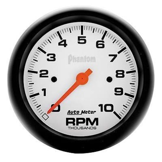 AutoMeter 5897 3-3/8" IN-DASH TACHOMETER, 0-10,000 RPM, PHANTOM