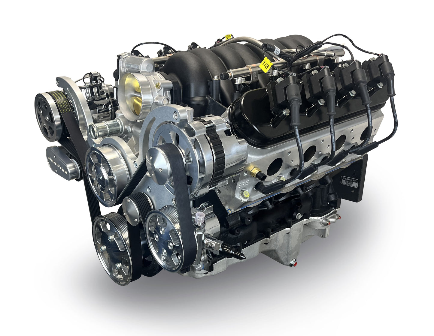 BluePrint PSLS4273CTFK Ford 427 CI LS ProSeries Stroker Crate Engine Dressed Longblock w/ EFI