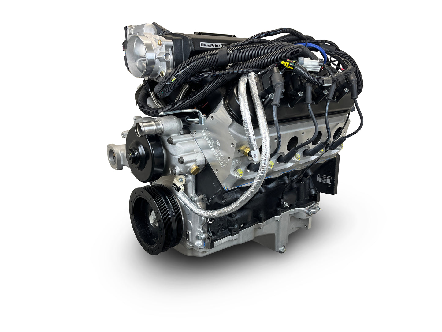 BluePrint PSLS4275CTF Ford 427 CI LS ProSeries Stroker Crate Engine Dressed Longblock w/ EFI