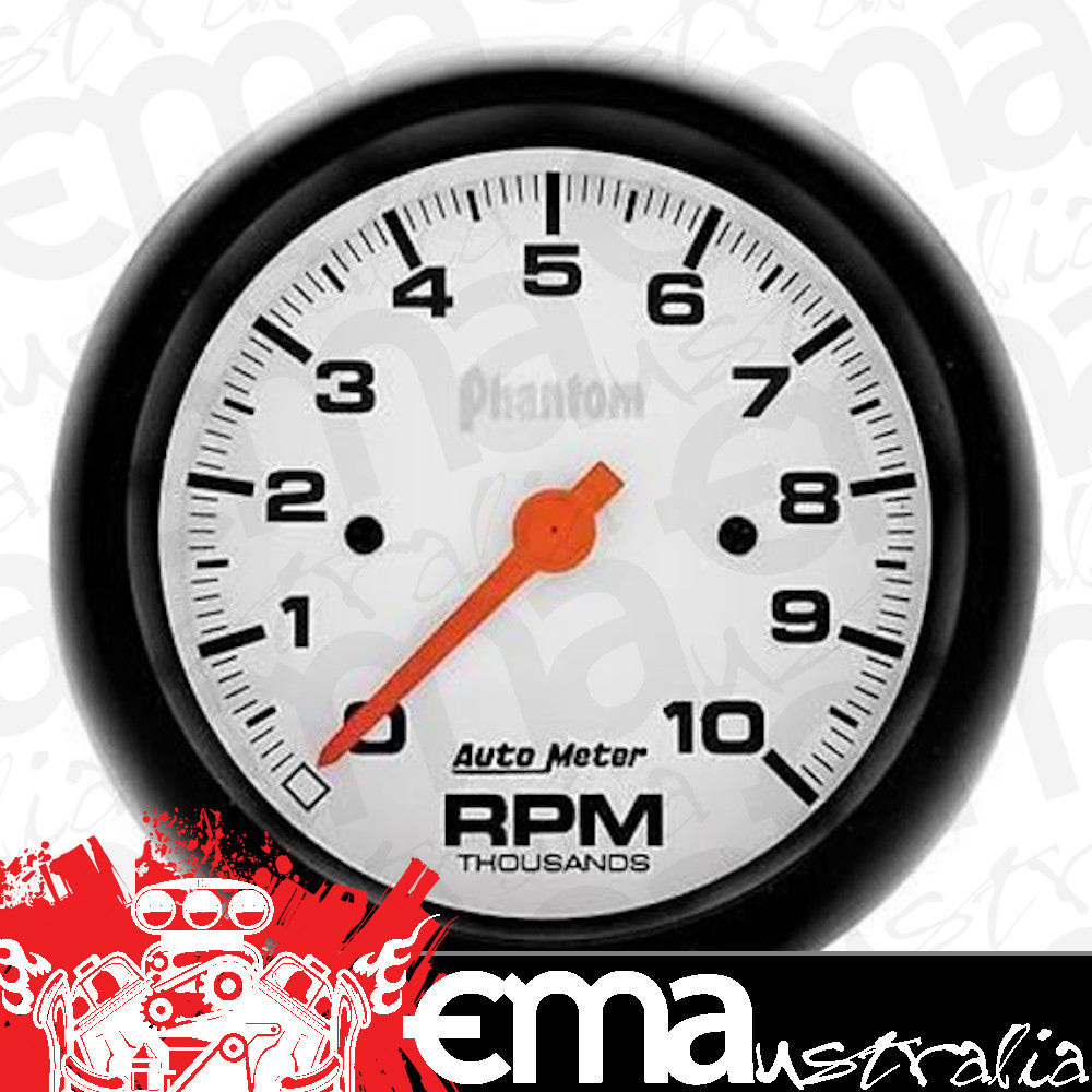 AutoMeter 5897 3-3/8" IN-DASH TACHOMETER, 0-10,000 RPM, PHANTOM