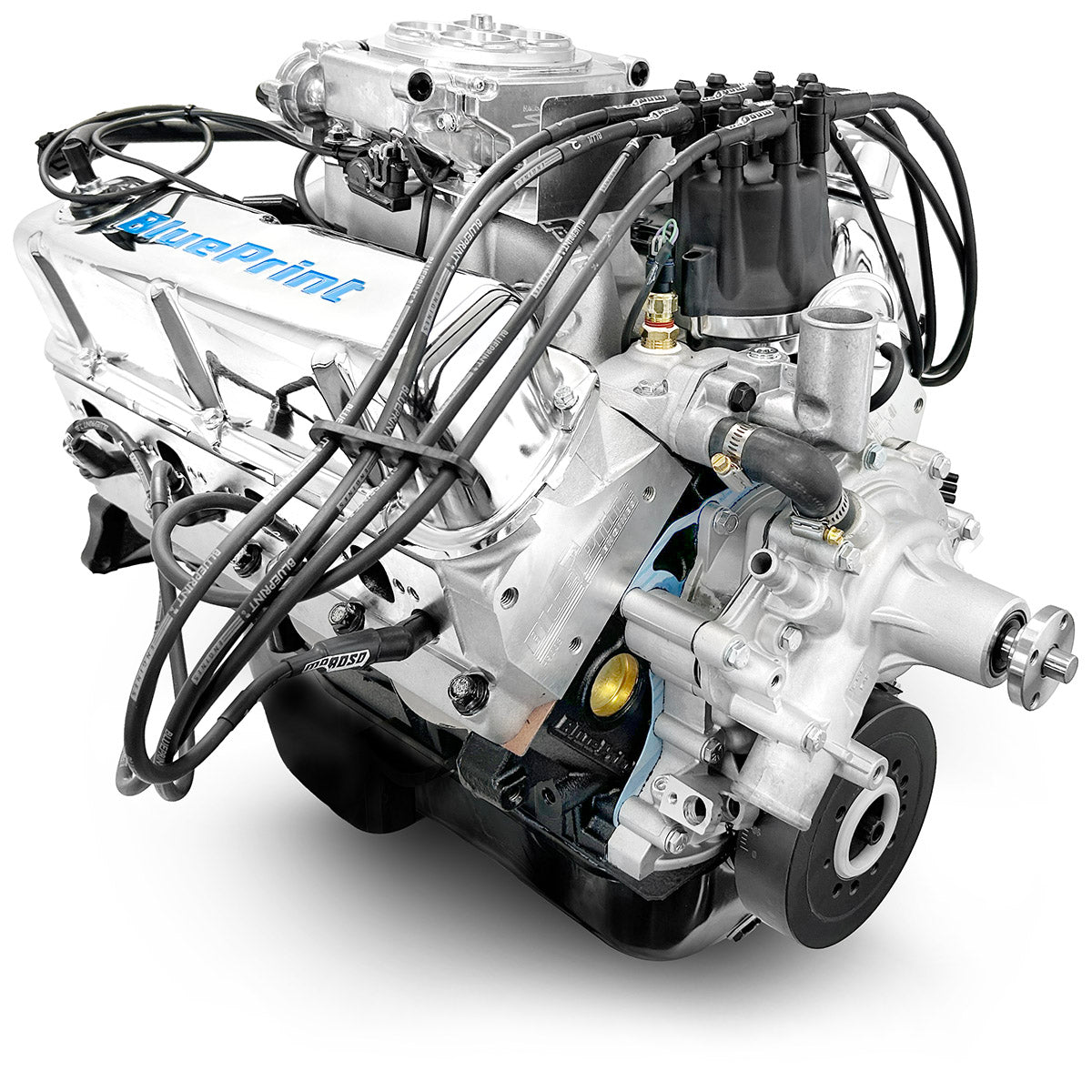 BluePrint BP3479RCTFD Ford SB 347 CI Stroker Crate Engine Dressed Longblock w/ EFI