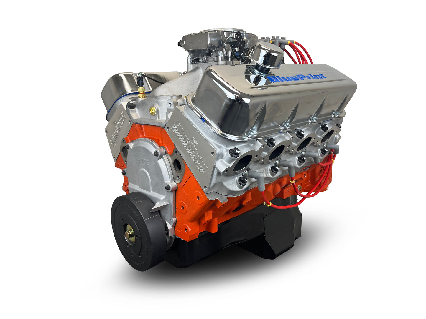 BluePrint PS502CTF Chev BB 502 CI Pro Series Stroker Crate Engine Dressed Longblock w/ EFI