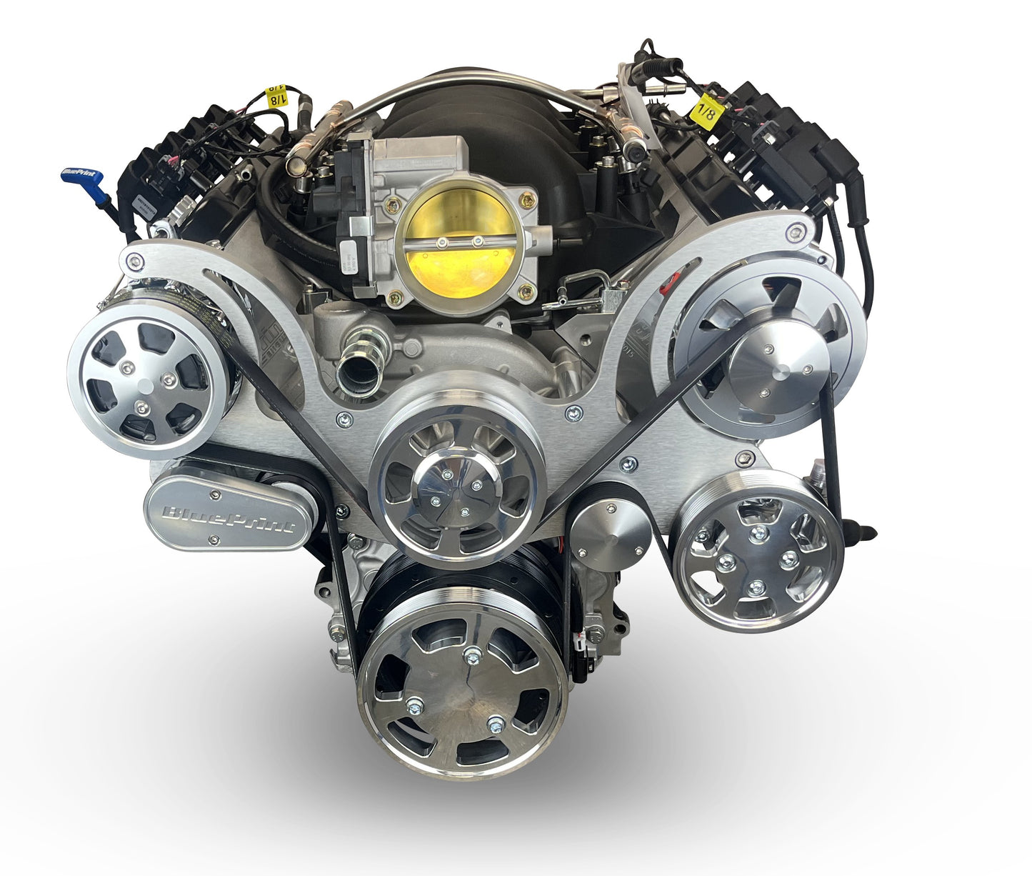BluePrint PSLS3763CTFK 376 CI LS ProSeries Crate Engine Dressed Longblock w/ EFI