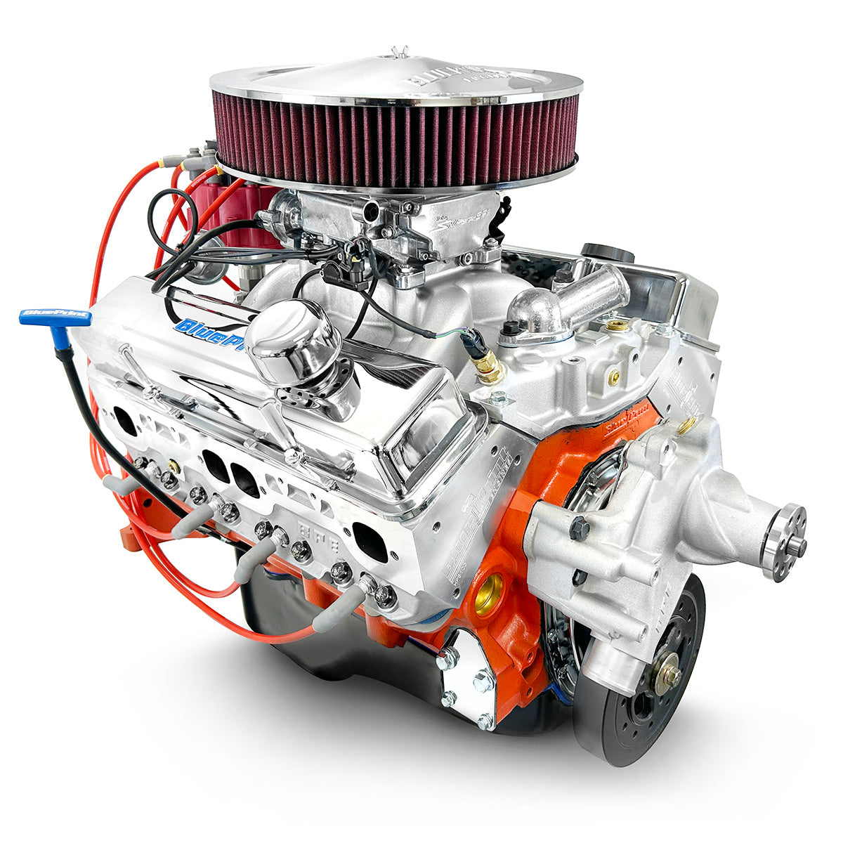 BluePrint BP4002CTFD Chev 400 CI Crate Engine Dressed Longblock w/ EFI