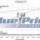 BluePrint PS502CTF Chev BB 502 CI Pro Series Stroker Crate Engine Dressed Longblock w/ EFI