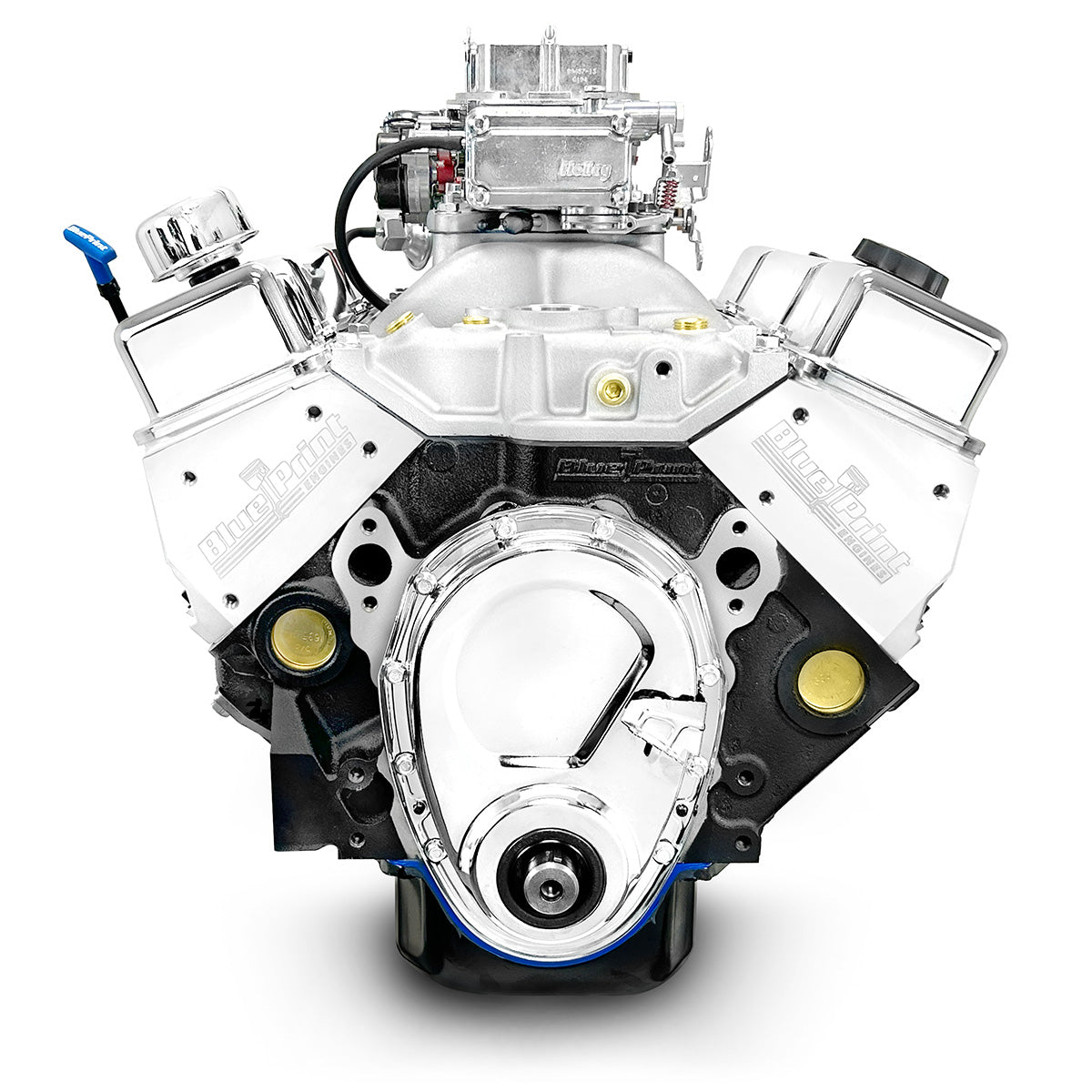 Blueprint Engines BP38318CTC1 Chev 383 Dressed Crate Long Motor 436HP