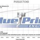 BluePrint PS502CTCKB Chev BB 502 CI Pro Series Stroker Crate Engine Dressed Longblock w/ Carb