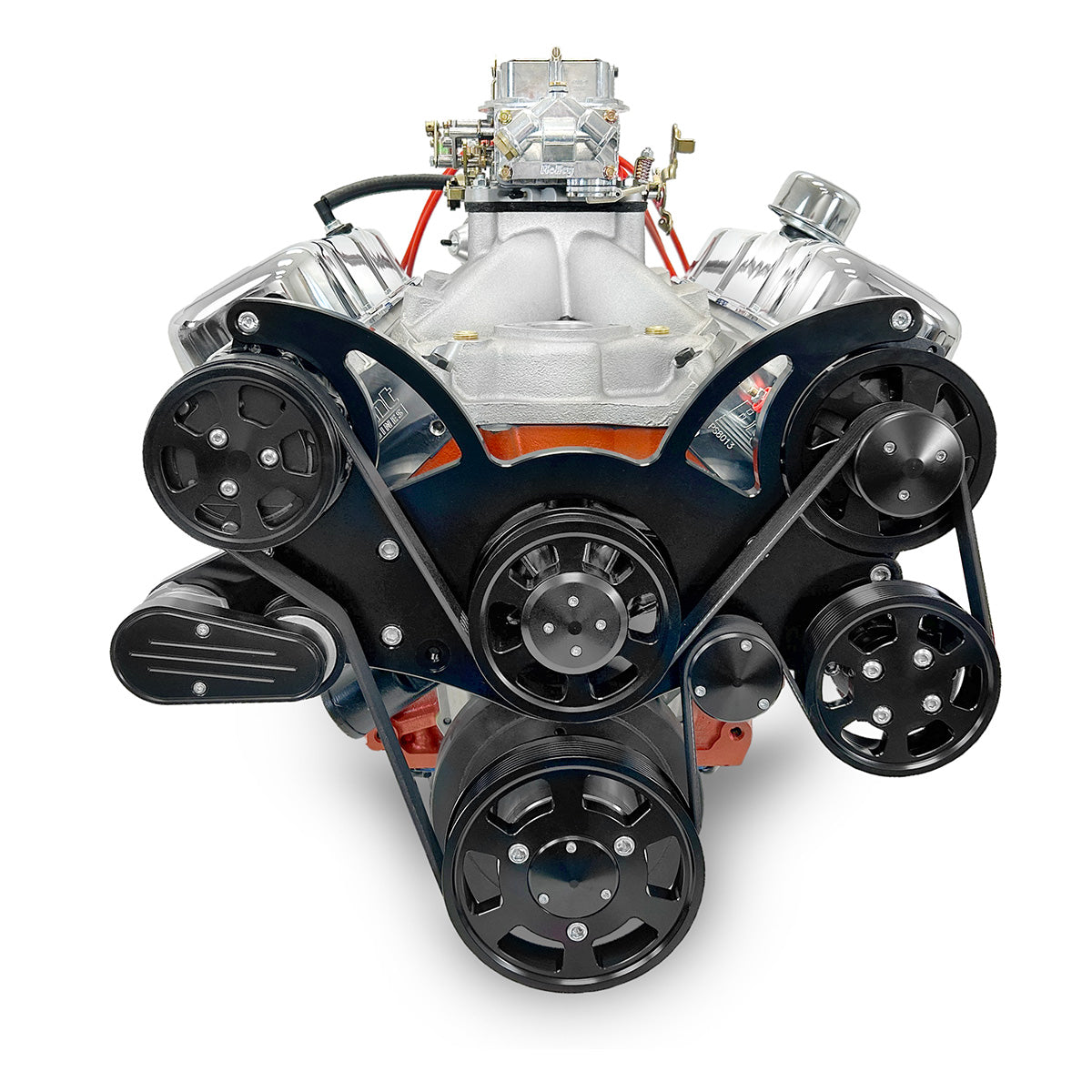BluePrint PS502CTCKB Chev BB 502 CI Pro Series Stroker Crate Engine Dressed Longblock w/ Carb