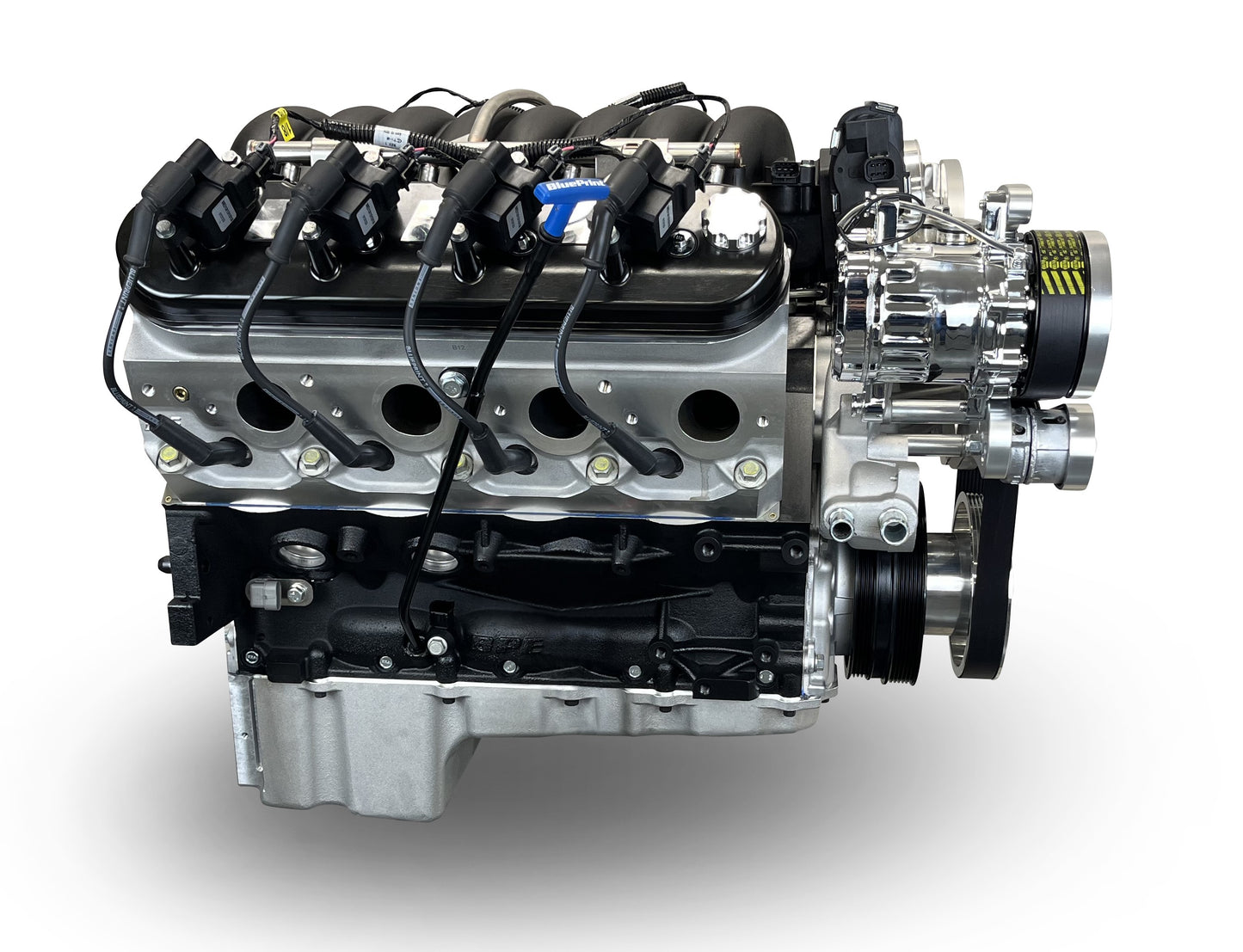 BluePrint PSLS4273CTFK Ford 427 CI LS ProSeries Stroker Crate Engine Dressed Longblock w/ EFI