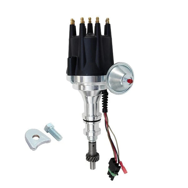 BluePrint BPP3513BK PRO SERIES READY TO RUN DISTRIBUTOR, FORD 351 WINDSOR V8 ENGINE, BLACK CAP Distributor