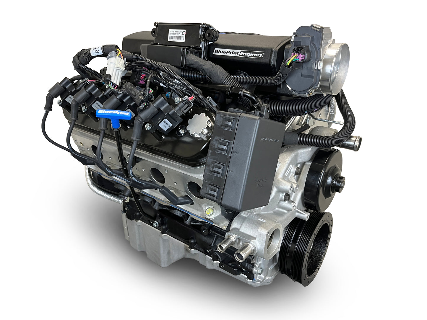 BluePrint PSLS4275CTF Ford 427 CI LS ProSeries Stroker Crate Engine Dressed Longblock w/ EFI