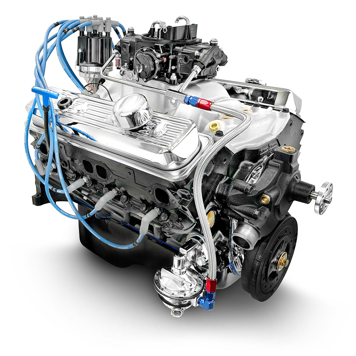 BluePrint MBP3550CTC GM Marine SB 350 Engine 350HP Base Dressed Carbureted