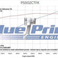 BluePrint PS502CTFK Chev BB 502 CI Pro Series Stroker Crate Engine Dressed Longblock w/ EFI
