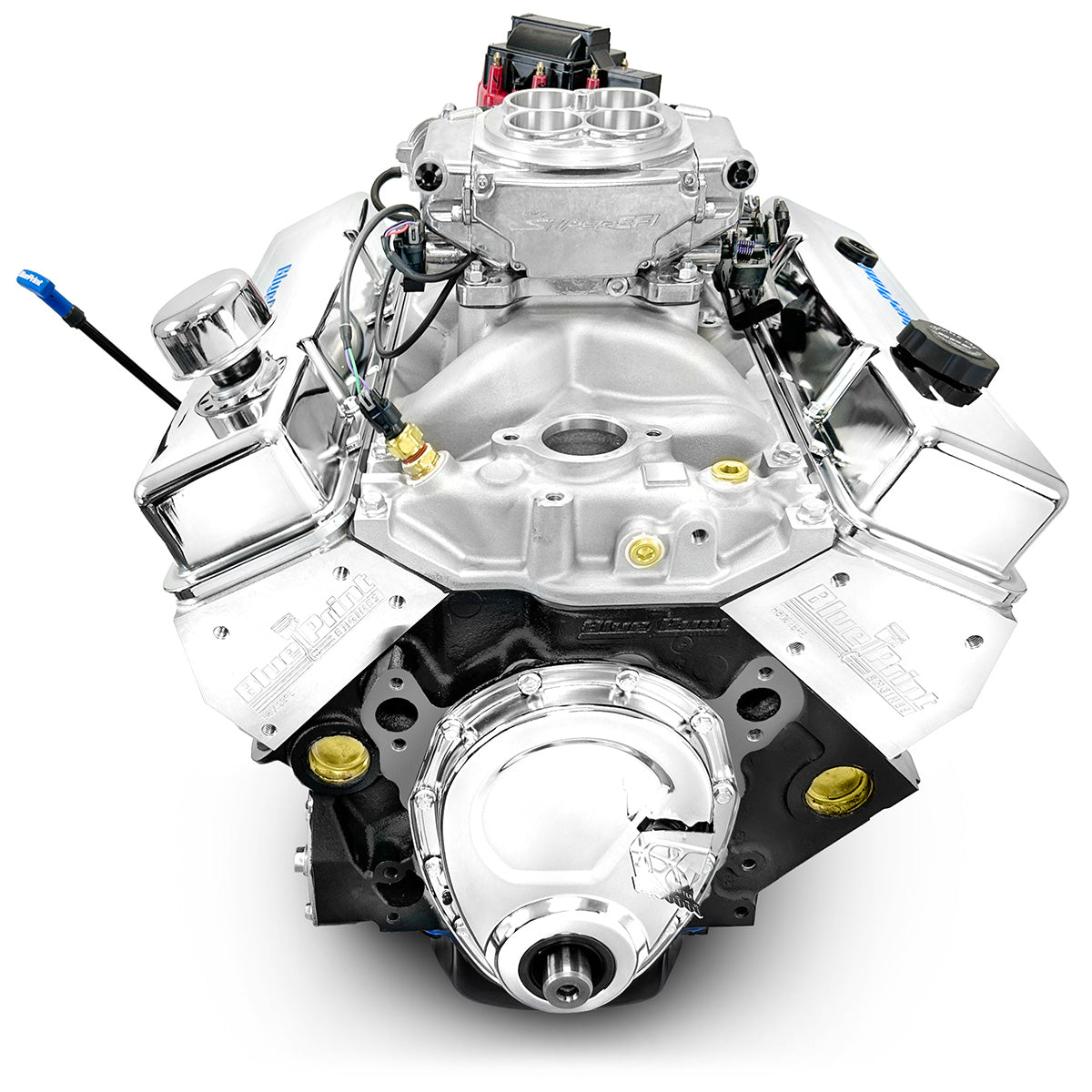 BluePrint BP3505CTF Chev SB 350 CI Crate Engine Dressed Long w/ EFI 390HP