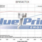 BluePrint BP454CTCK Chev BB 454 CI Crate Engine Dressed Longblock w/ Carb & Pulley Kit