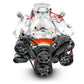 BluePrint PS6320CTFKB Chev BB 632 CI Pro Series Stroker Crate Engine Dressed Longblock w/ Carb