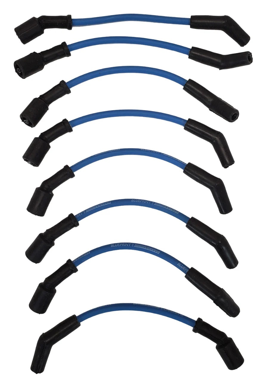 BluePrint BPP28888 8.65mm SPARK PLUG WIRE SET, 180 DEGREE BOOTS, GM LS Spark Plug Wire Set