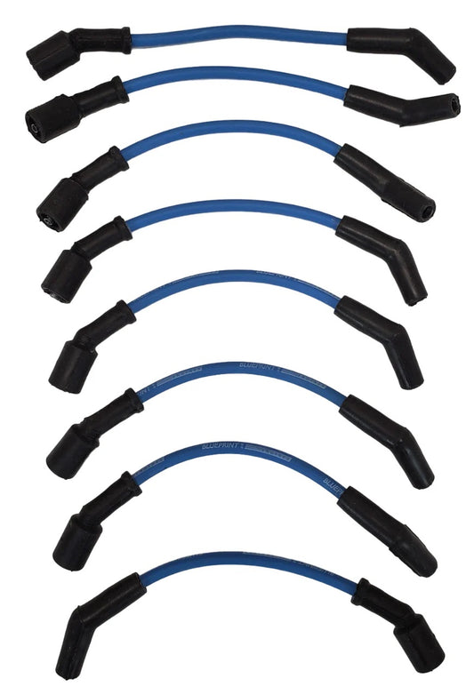 BluePrint BPP28888 8.65mm SPARK PLUG WIRE SET, 180 DEGREE BOOTS, GM LS Spark Plug Wire Set