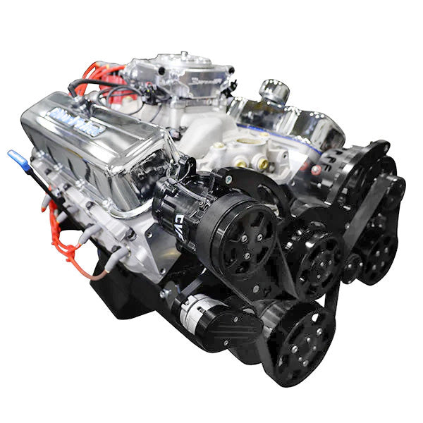 BluePrint BP4967CTFKB 496 Stroker Crate Engine Dressed w/ EFI 600HP
