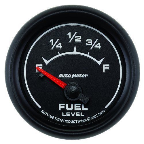 AutoMeter AU5913 ES 2-1/16" Elecal Fuel Level Gauge 0-90 OHMS