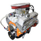 BluePrint BP38318CTCV Chev SB 383 CI Stroker Crate Engine Dressed Longblock w/ Carb