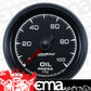 AutoMeter AU5921 ES 2-1/16" Mech Oil Pressure Gauge 0-100 PSI Black/Black