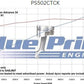 BluePrint PS502CTCK Chev BB 502 CI Pro Series Stroker Crate Engine Dressed Longblock w/ Carb